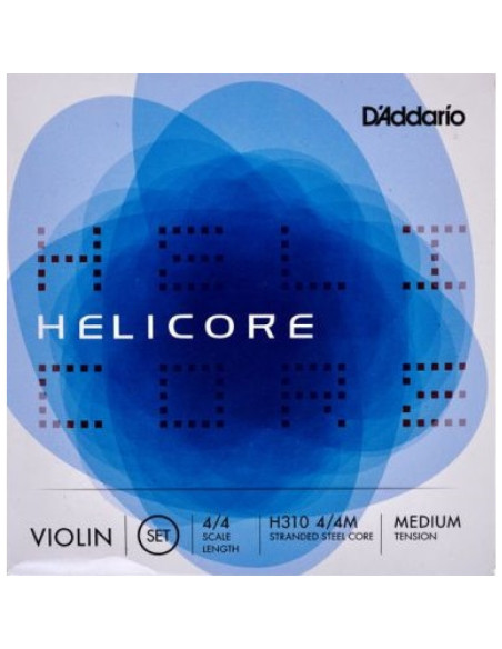 Juego Cuerdas Violín D'Addario Helicore H-310