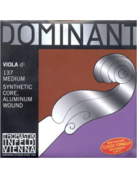 Cuerda 2 Viola Thomastik Dominant 137 4/4