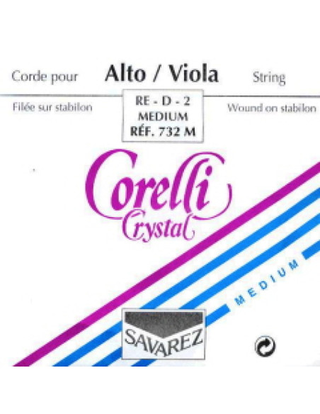 Cuerda 2 Viola Corelli Crystal 732-M