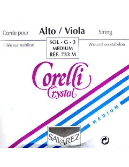 Cuerda 3 Viola Corelli Crystal 733-M