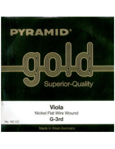 Cuerda 3 Pyramid Gold Viola 140103