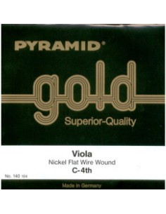 Cuerda 4 Pyramid Gold Viola 140104