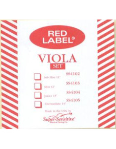 Cuerda 4 Viola Super-Sensitive Red Label 414