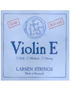 Cuerda 1 Violín Larsen Oro Fuerte Bola