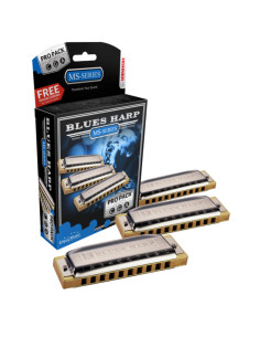 Propack 3 Armónicas Hohner Blues Harp A/C/G 5330xp
