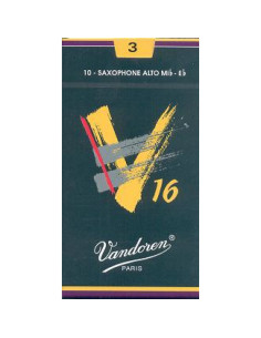 Caja 10 Cañas Saxo Alto Vandoren V-16 3 caja verde oscuro