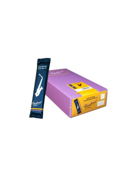 Caja 50 Cañas Saxo Alto Vandoren Traditional 3½ Flowpack