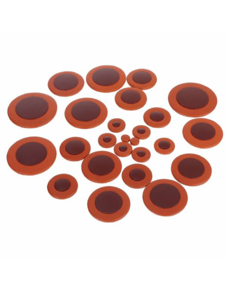 Juego Zapatillas Saxo Tenor Mark-6 Mypads WS-110 Resonador Plástico