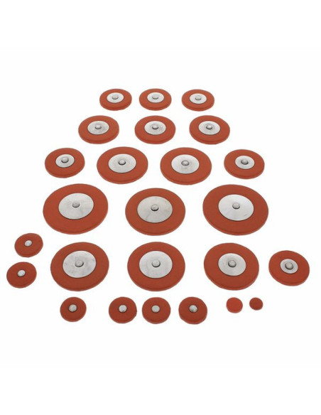 Juego Zapatillas Saxo Soprano Selmer II Mypads WS-112 Resonador Metal