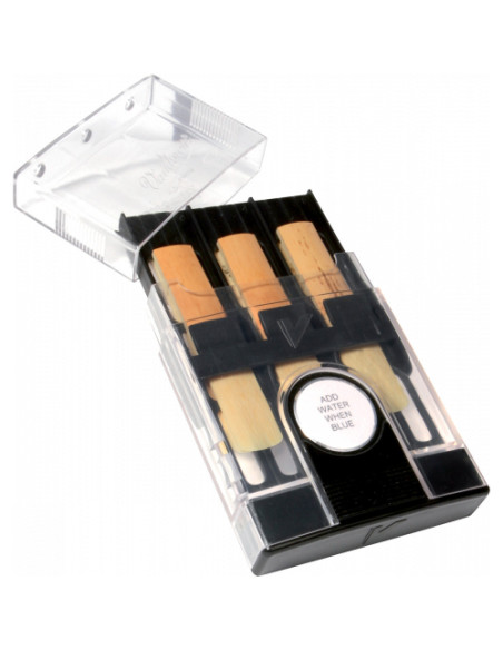 Guardacañas Clarinete y Saxo Vandoren HRC-10 para 6 cañas