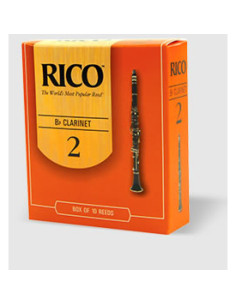Caja 10 Cañas Clarinete Rico by D'Addario 2
