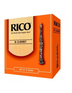 Caja 10 Cañas Clarinete Rico by D'Addario 2½