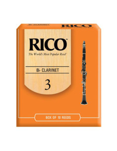 Caja 10 Cañas Clarinete Rico by D'Addario 3