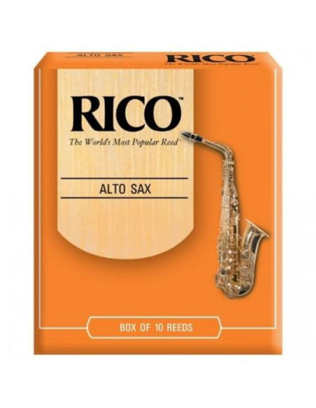 Caja 10 Cañas Saxo Alto Rico by D'Addario 1½