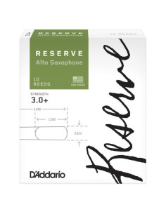 Caja 10 Cañas Saxo Alto Organic Reserve by D'Addario 3½