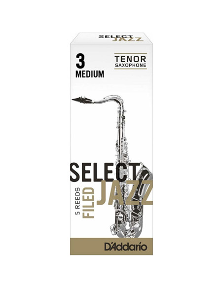 Caja 5 Cañas Saxo Tenor Select Jazz by D'Addario 3 Media Filed