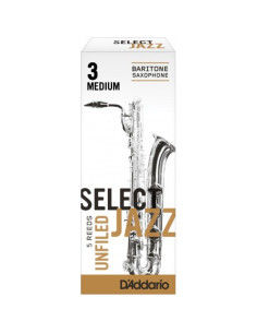 Caja 5 Cañas Saxo Barítono Select Jazz by D'Addario 3 Media Filed
