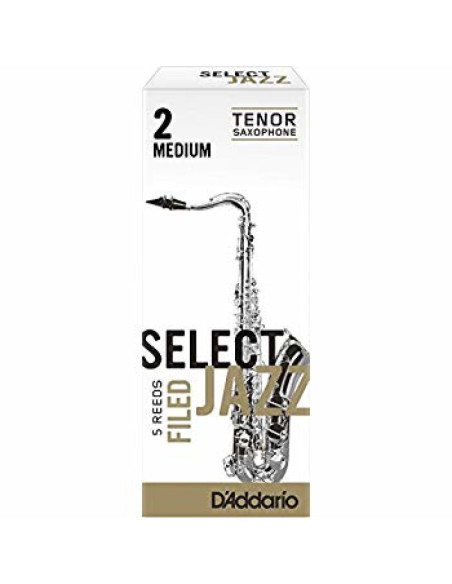 Caja 5 Cañas Saxo Tenor Select Jazz by D'Addario 2 Media Filed