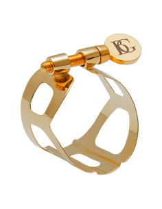 Abrazadera Saxo Soprano BG Tradition Chapada Oro L-51