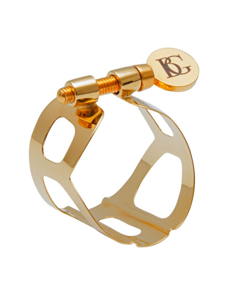 Abrazadera Saxo Soprano BG Tradition Chapada Oro L-51