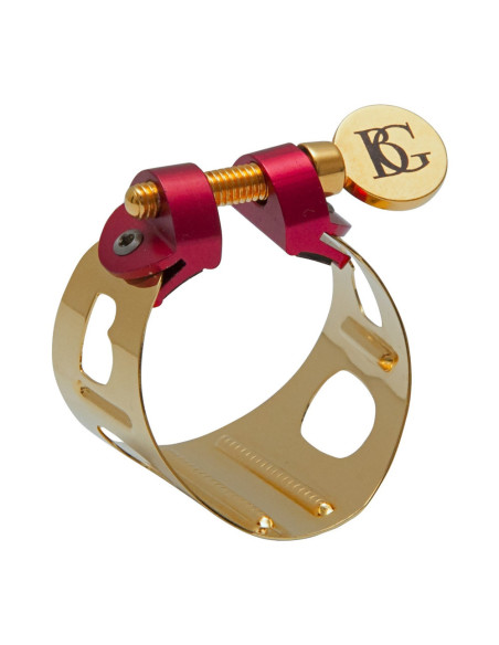 Abrazadera Clarinete/Saxo Alto BG Dúo Chapada Oro LD-1