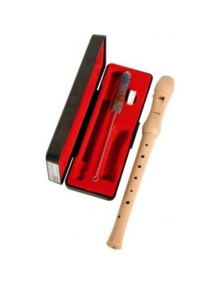 Flauta Hohner 9533 Madera Arce Digitación Alemana 2 Piezas