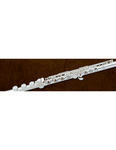 Flauta Pearl 505-RE Quantz Platos Abiertos Desalineados Mecanismo Mi