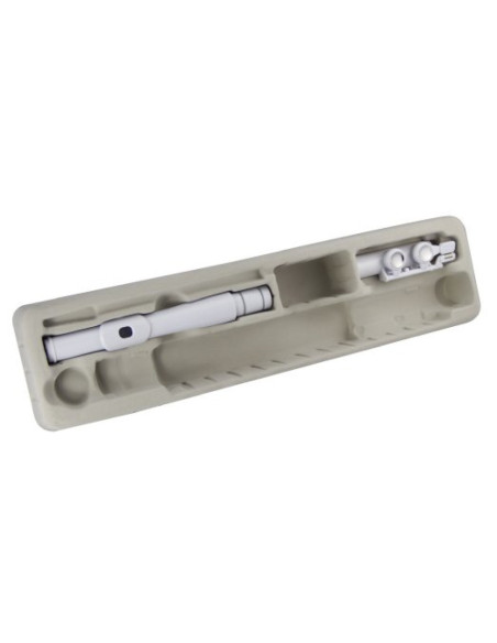 Kit J-Flute Nuvo N240UKWT Blanco Cabeza recta y Pata C
