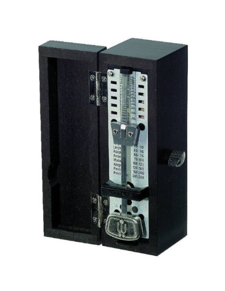Metrónomo Wittner Mini 880260 Madera Negro
