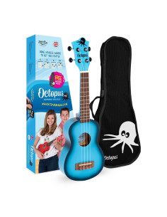 Ukelele Soprano Octopus UK-205LBB Azul Cielo Burst