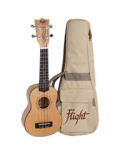 Ukelele Soprano Flight DUS-320 Designer Zebrano