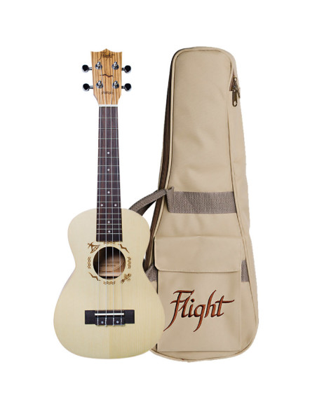 Ukelele Concert Flight DUC-325 Designer Zebrano
