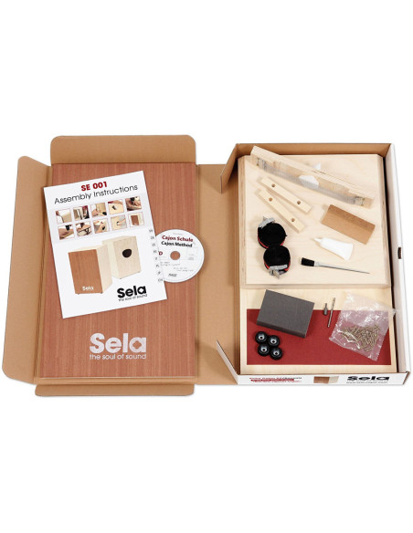 Kit montaje Cajón Flamenco Sela (SE-001)