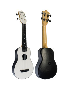 Ukelele Soprano Flight TUS-35WH Travel Blanco