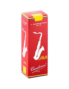 Caja 5 Cañas Saxo Tenor Vandoren Java 2 caja roja