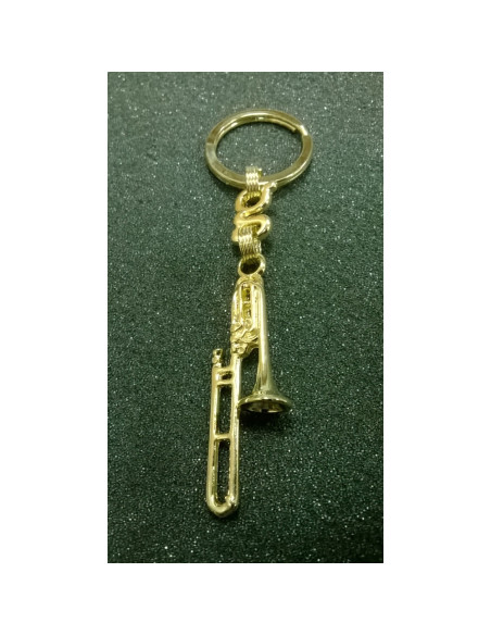Llavero Trombón Oro 18K 350399