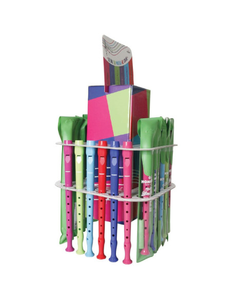 Expositor 36 Flautas colores Hohner 95084-36C