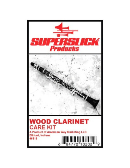 Kit Mantenimiento Clarinete Madera Superslick WCCK2
