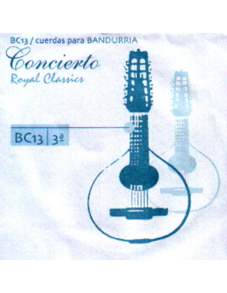 Cuerda 3 Bandurria Royal Classics Concierto BC-13