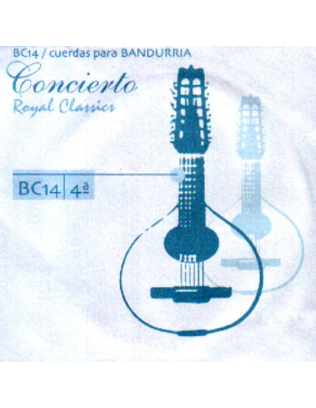 Cuerda 4 Bandurria Royal Classics Concierto BC-14