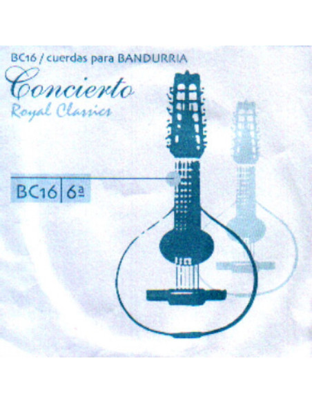 Cuerda 6 Bandurria Royal Classics Concierto BC-16
