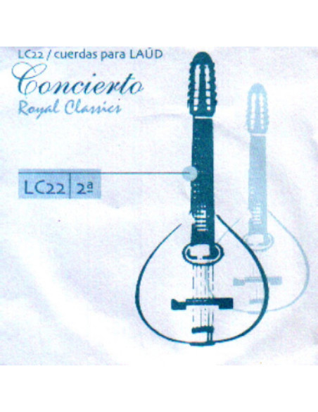 Cuerda 2 Laúd Royal Classics Concierto LC-22