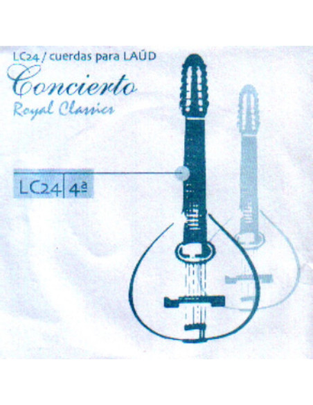 Cuerda 4 Laúd Royal Classics Concierto LC-24