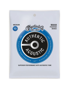 Juego Cuerdas Guitarra Acústica Martin MA-550 Phosphor 92/8 013-056
