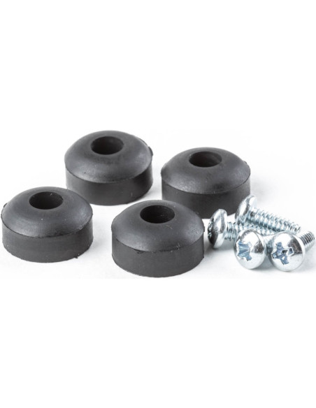 Juego 4 Patas Pedal Dunlop Con Tornillos ECB-151