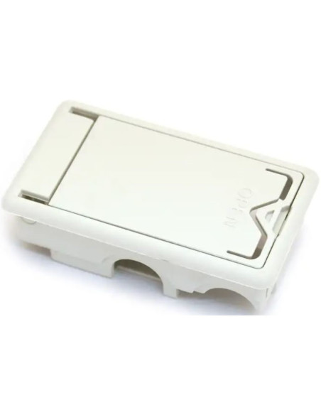 Caja pila para pedales Dunlop Crybaby ECB-244WH Blanca