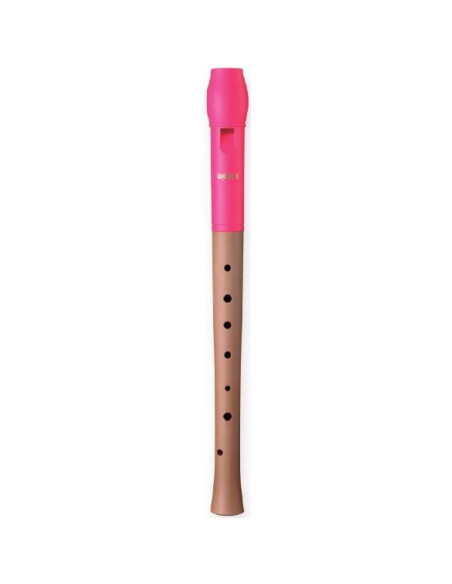 Flauta Dulce Soprano Digitación Alemana Smart WRS-4338G-PK Mixta Rosa