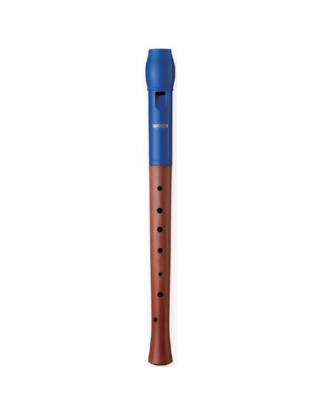 Flauta Dulce Soprano Digitación Alemana Smart WRS-4338G-BL Mixta Azul