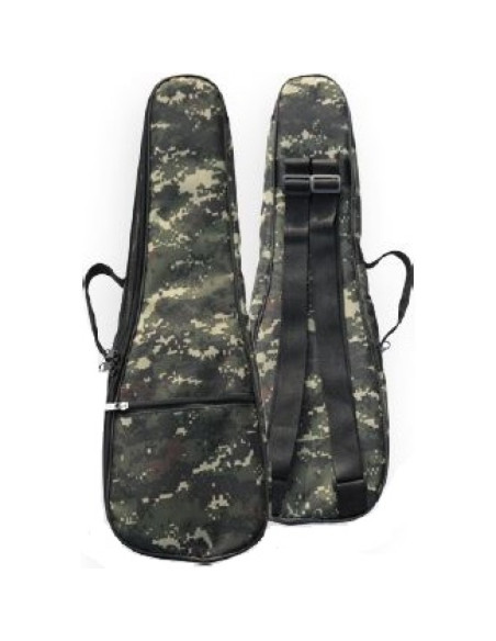 Funda Ukelele Soprano Woodi WUC-21-CM Camuflaje