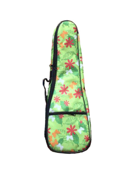Funda Ukelele Soprano Woodi WUC-21-NW03 Margaritas Verde